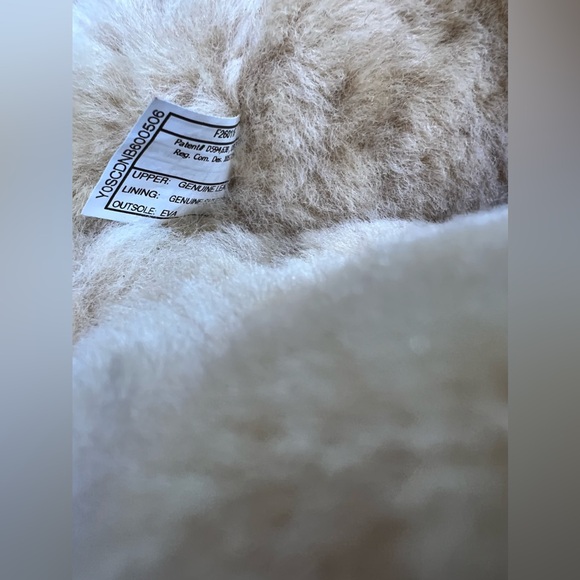 UGG Bailey Eva SINGLE Boot Leather Sheepskin Fur Suede Button Snow Right Foot 5 - Picture 12 of 13